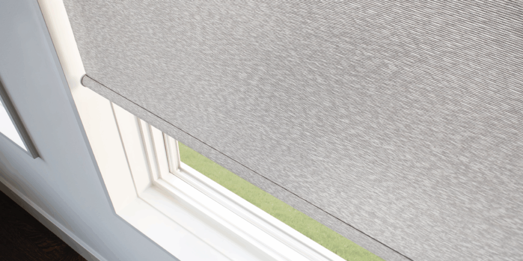 Light filtering roller shades