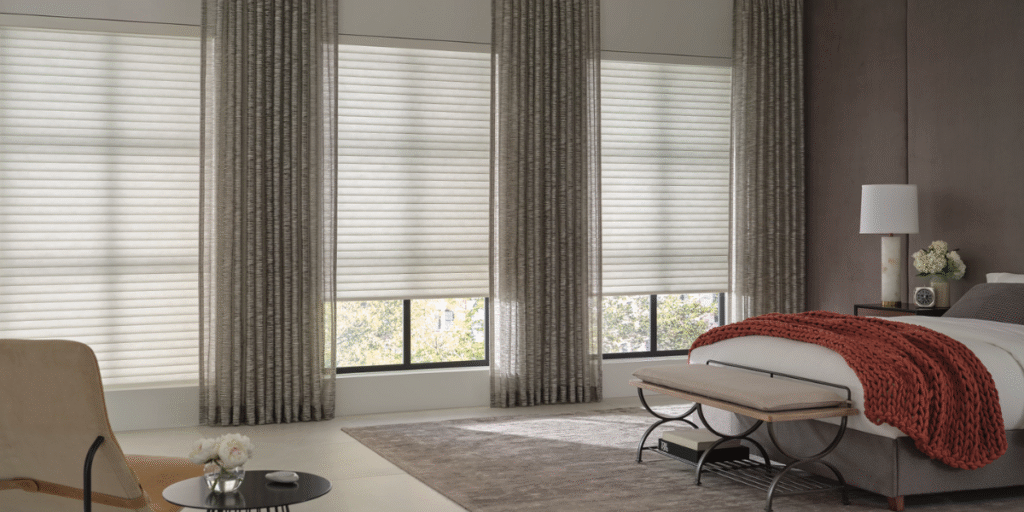 Custom large window treatments