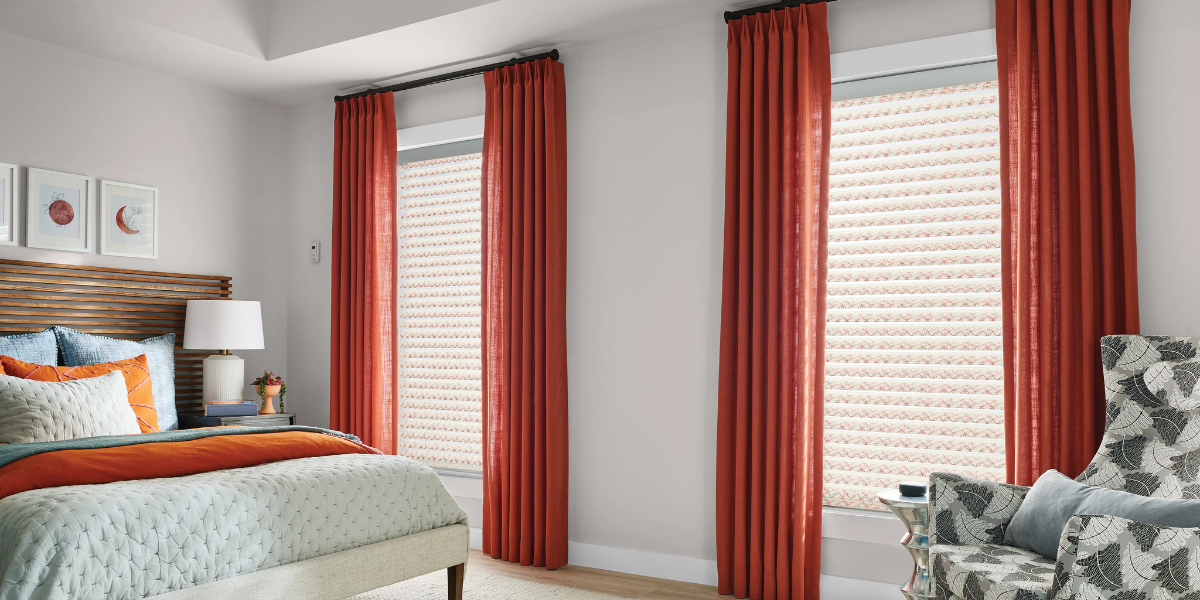 Sheer shades professionally installed by Show Me Blinds and Shutters in St. Louis, MO.