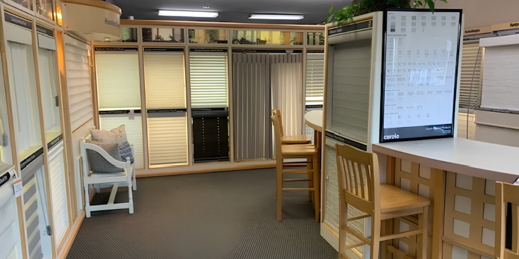 Show Me Blinds & Shutters Show Room in Kirkwood, Mo